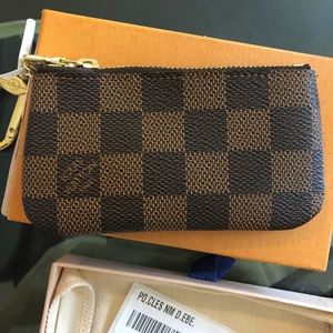 Louis Vuitton Damier Ebene Key Pouch